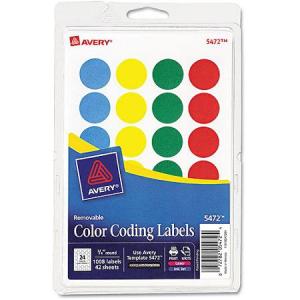 Colored Dot Stickers for Teachers